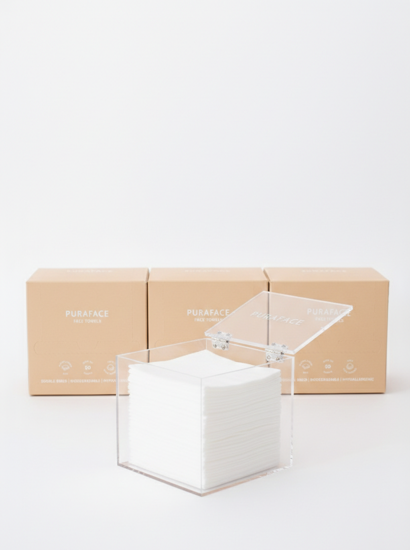 Pura Starter Set: 3 Puraface Boxes + Acrylic Purabox (Saudi)