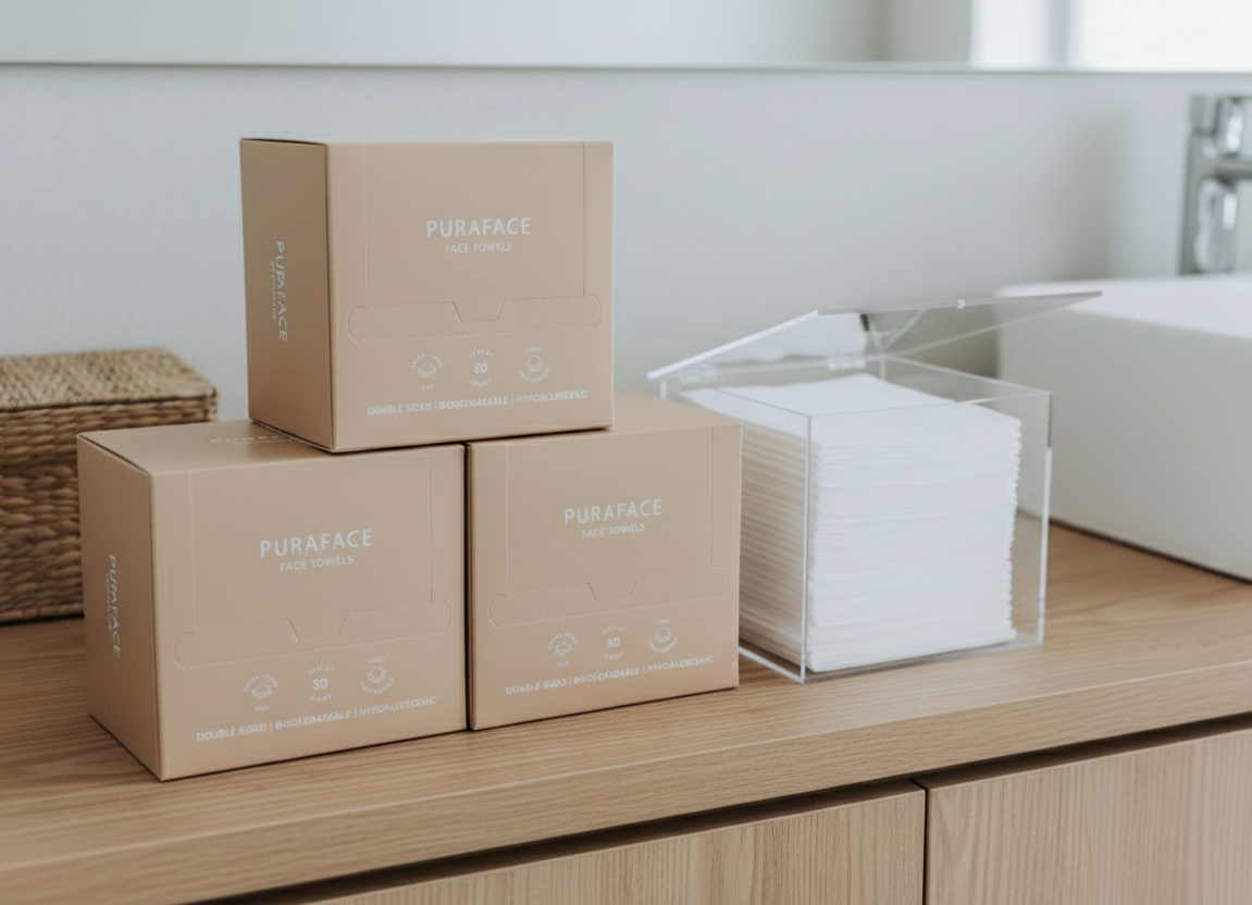Pura Starter Set: 3 Puraface Boxes + Acrylic Purabox (Saudi)